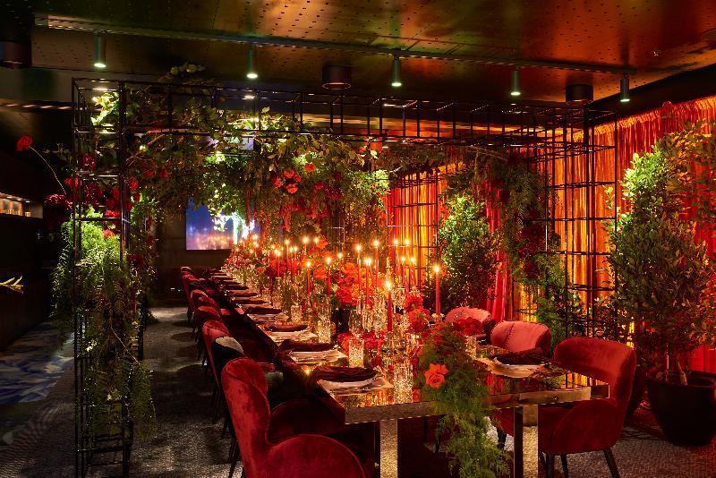 ホテル ザガメズ ハウス メルボルン エクステリア 写真 The interior of the restaurant