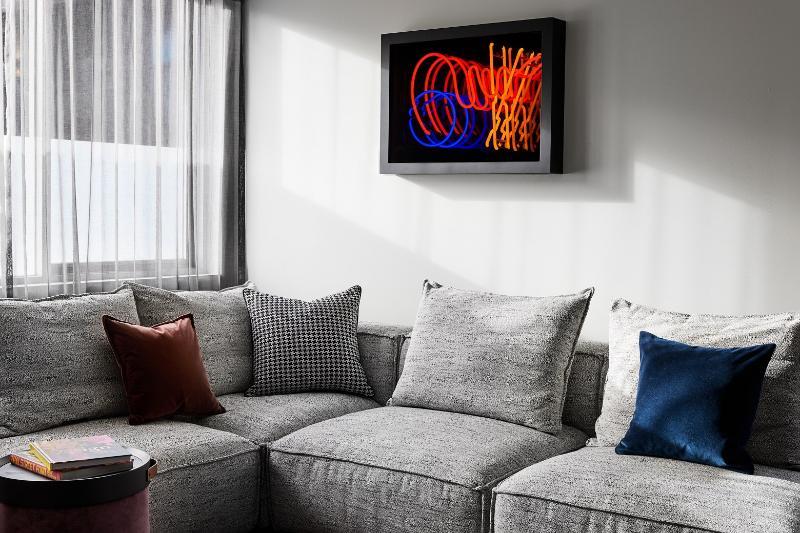 ホテル ザガメズ ハウス メルボルン エクステリア 写真 A plasma television